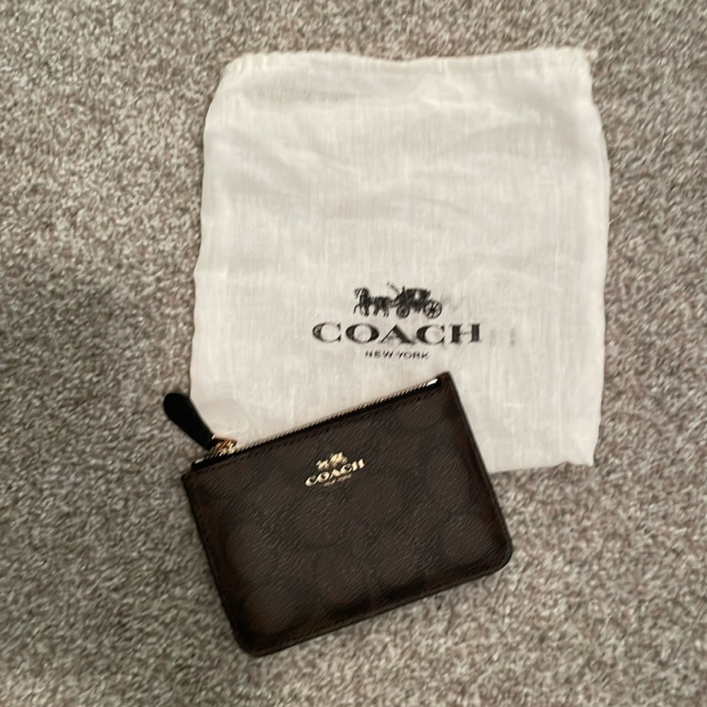 Coach card holder
